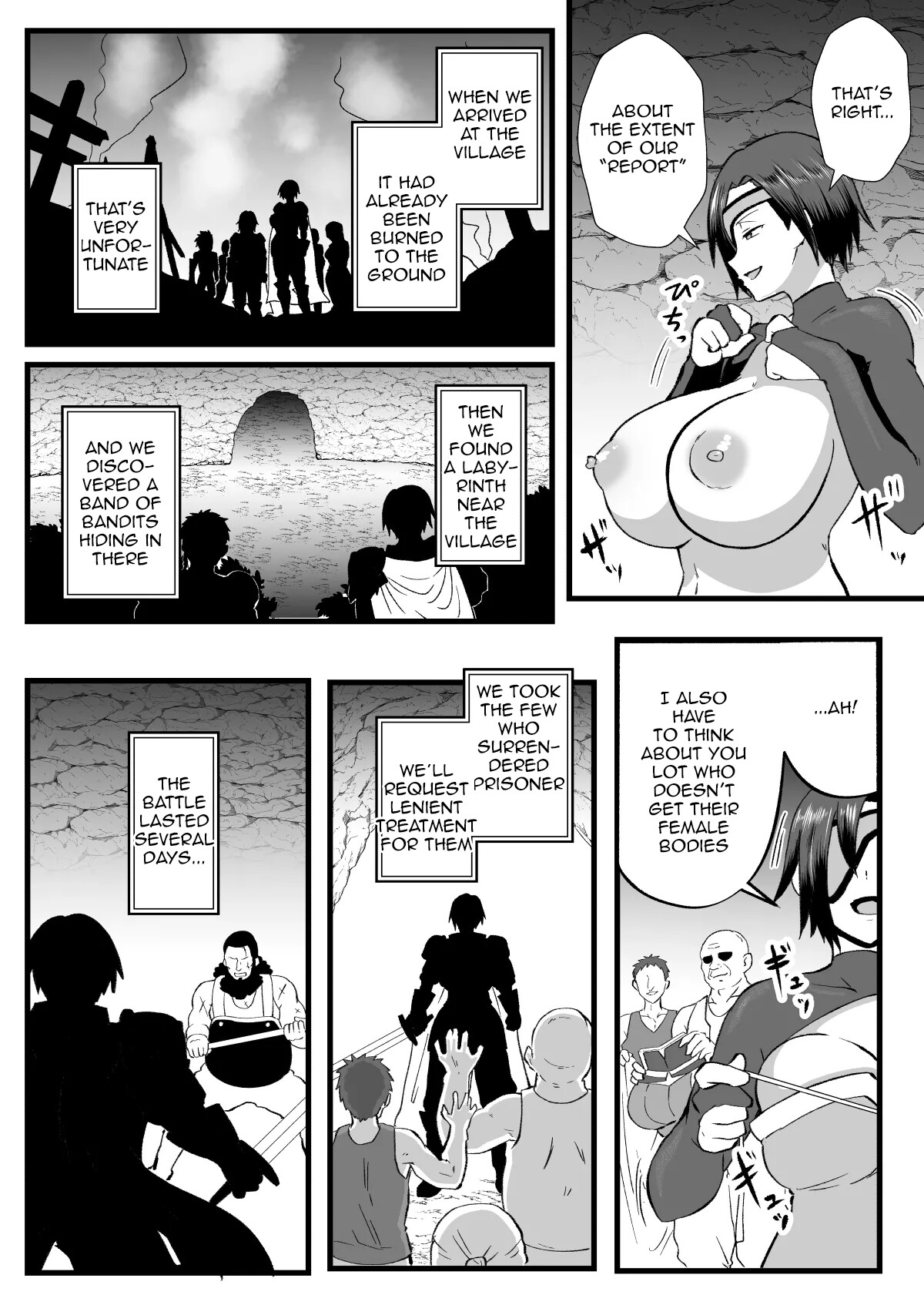 Hentai Manga Comic-The Trap of Body Swap ~The Knight Captain Marida's Conquest~-Read-45